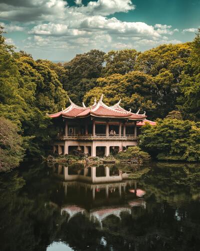 A Pilgrim's Serenity in the East
